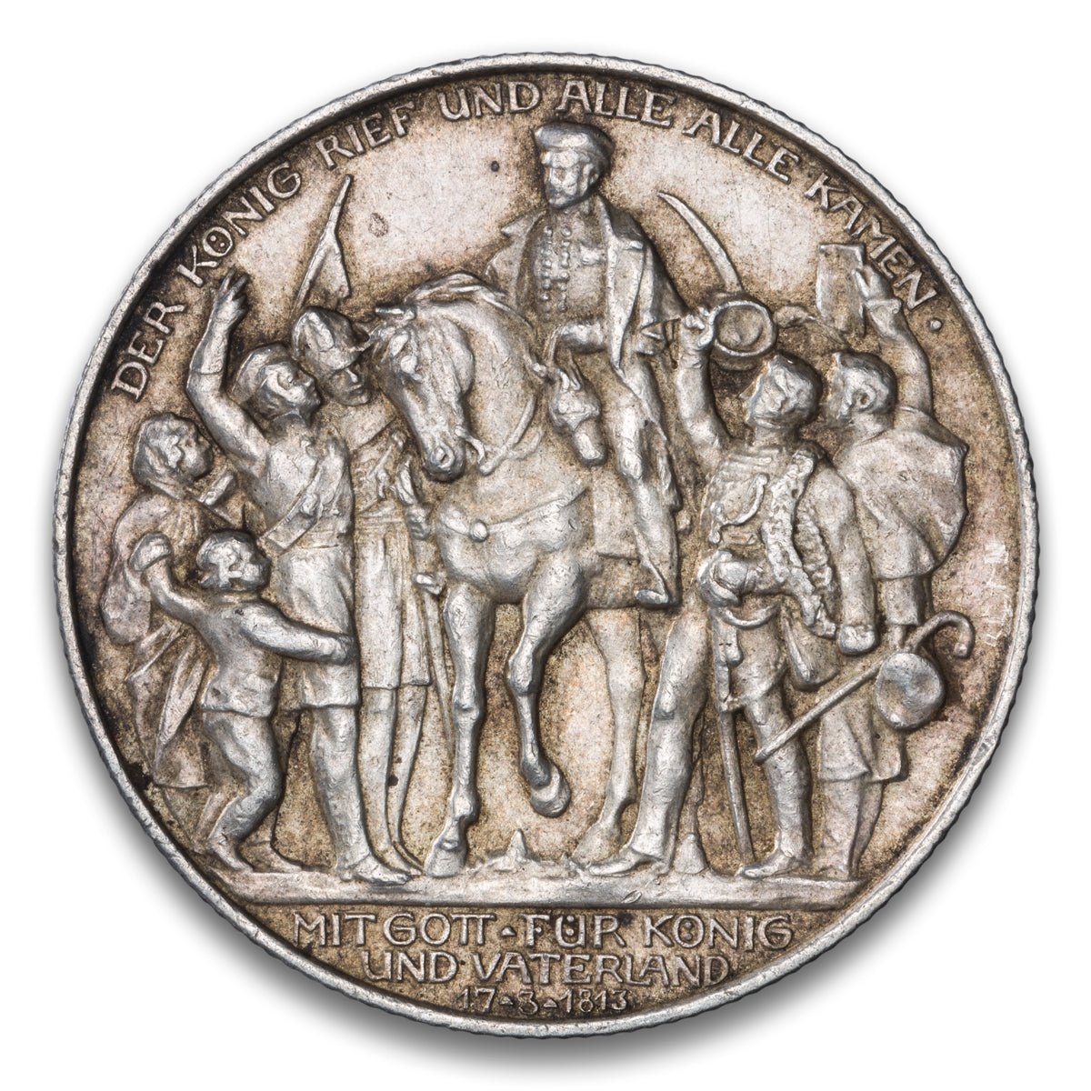 Prussia - German State Silver 2 Mark 1913 A