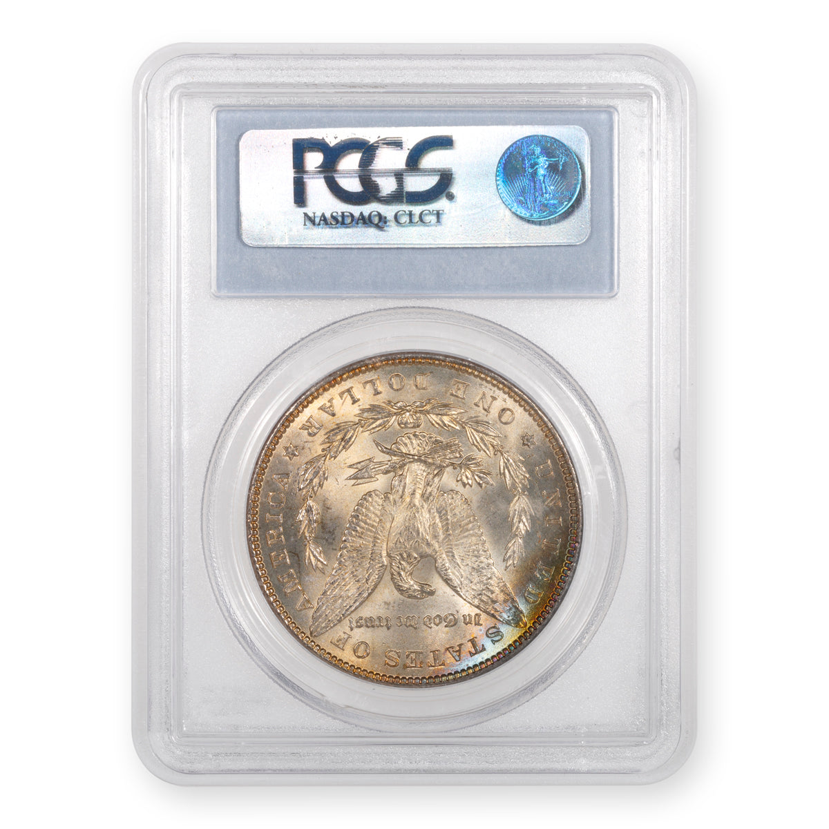 US $1 1886 Morgan Dollar PCGS MS-65 CAC Green Bean
