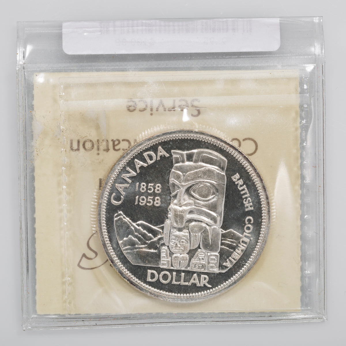 $1 1958 ICCS PL-65 Heavy Cameo