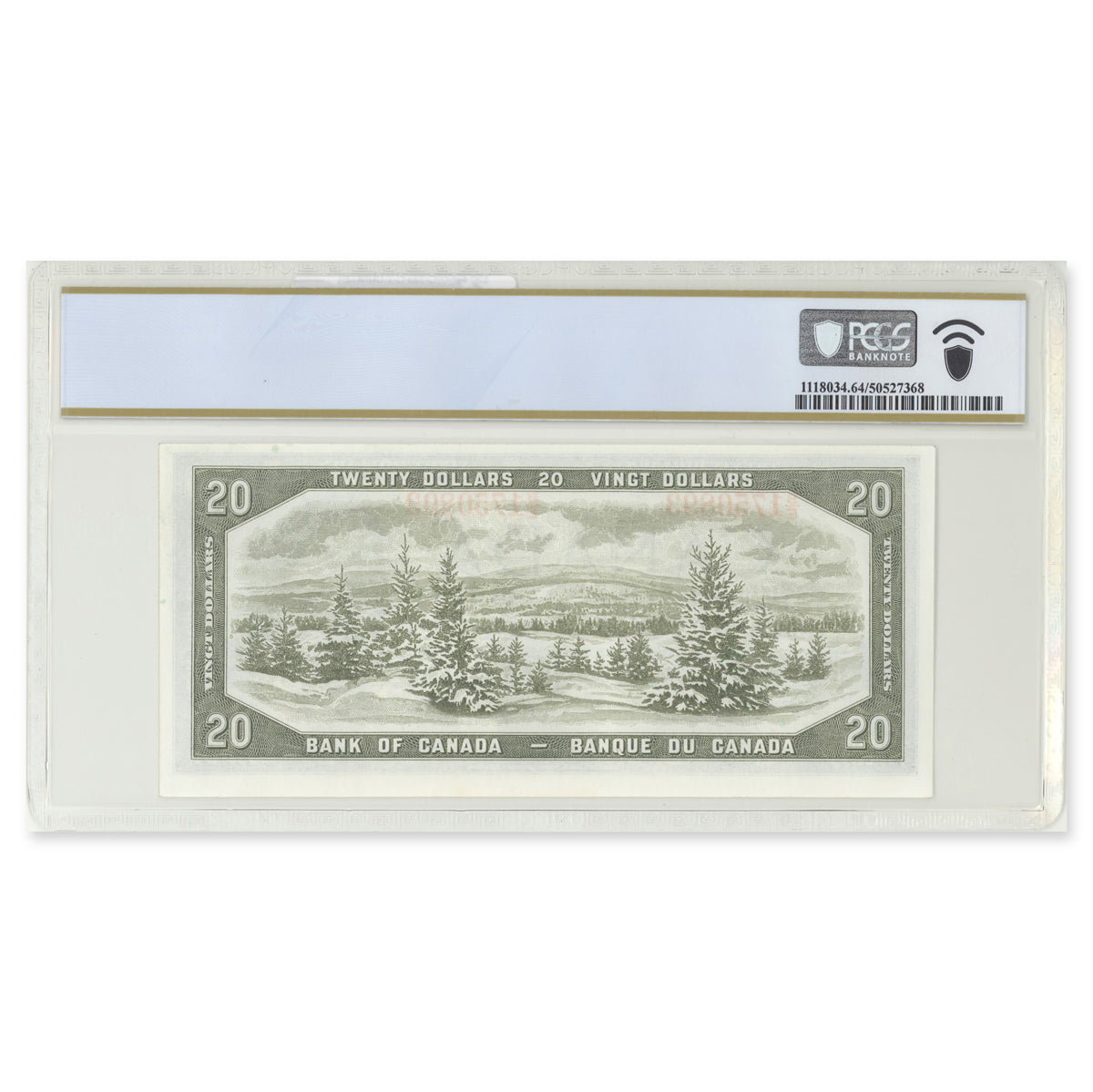 $20 1954 Devil's Face Series BC-33a Coyne-Towers Prefix B/E PCGS CUNC-64 PPQ