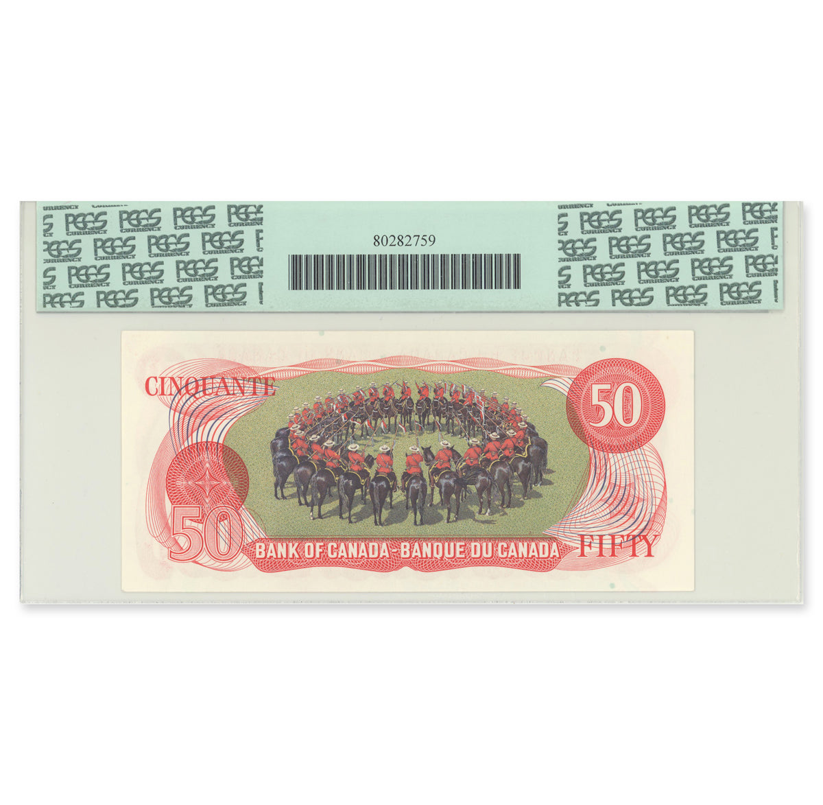 $50 1975 BC-51aA Lawson-Bouey Prefix *HB PCGS GUNC-66 PPQ