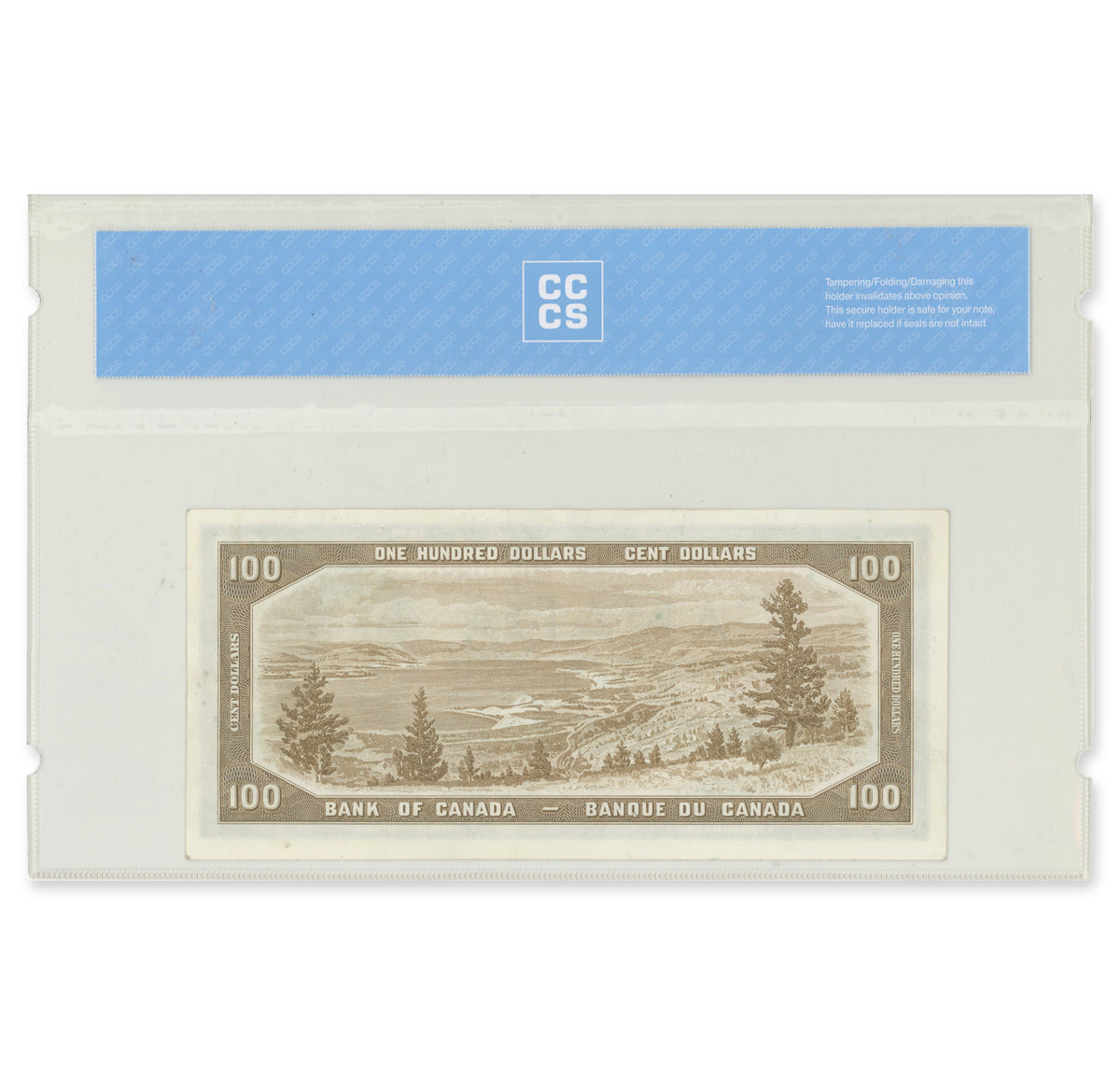 $100 1954 Devil's Face Series BC-35a Coyne-Towers Prefix A/J CCCS AU-50