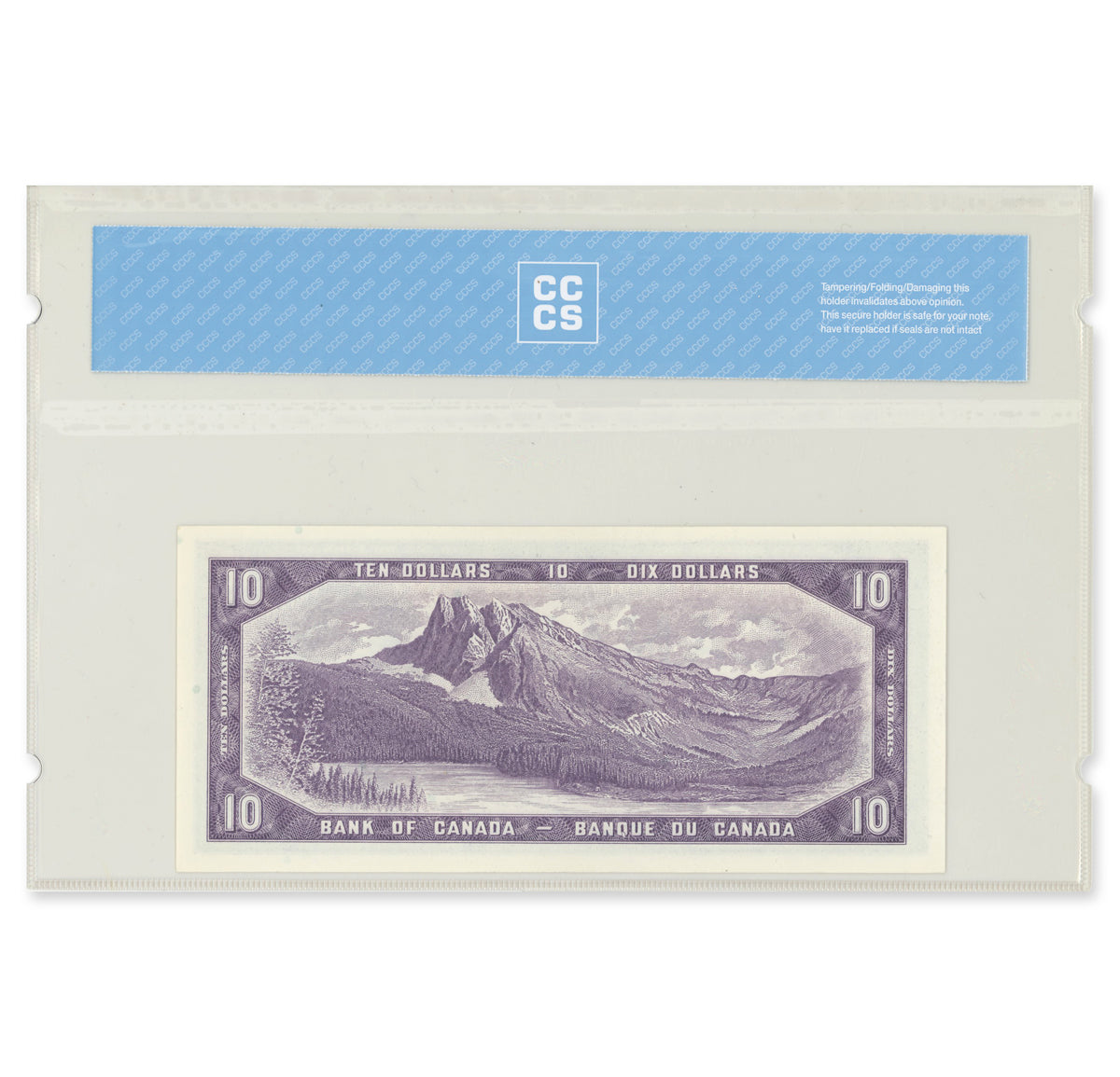 $10 1954 Modified Series BC-40a Beattie-Coyne Prefix Z/D CCCS CUNC-63