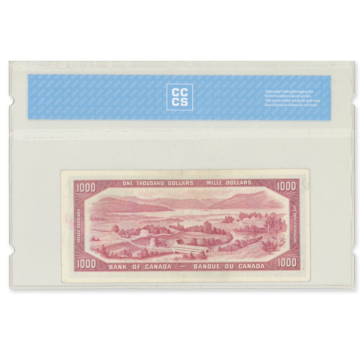 $1000 1954 Modified Series BC-44b Beattie-Rasminsky Prefix A/K CCCS VF-25