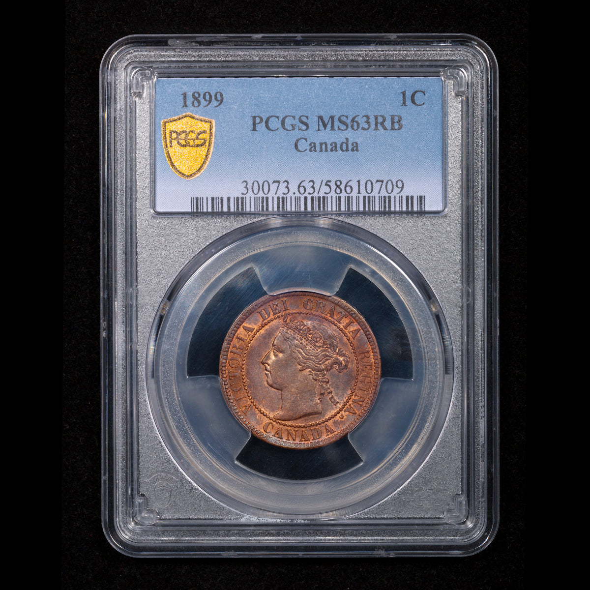 1 Cent 1899 PCGS MS-63 RB
