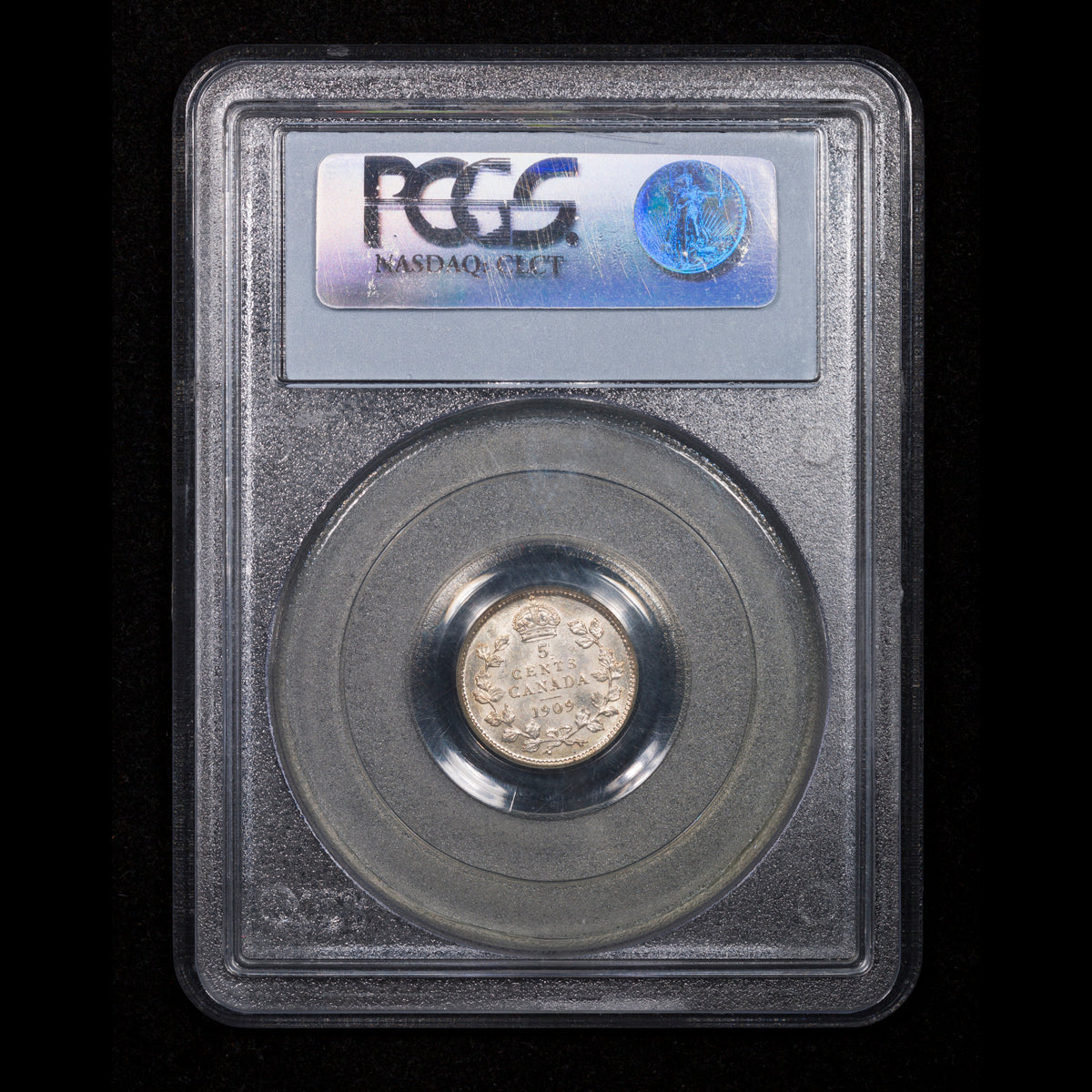 5 Cent 1909 RL Bow PCGS AU-58