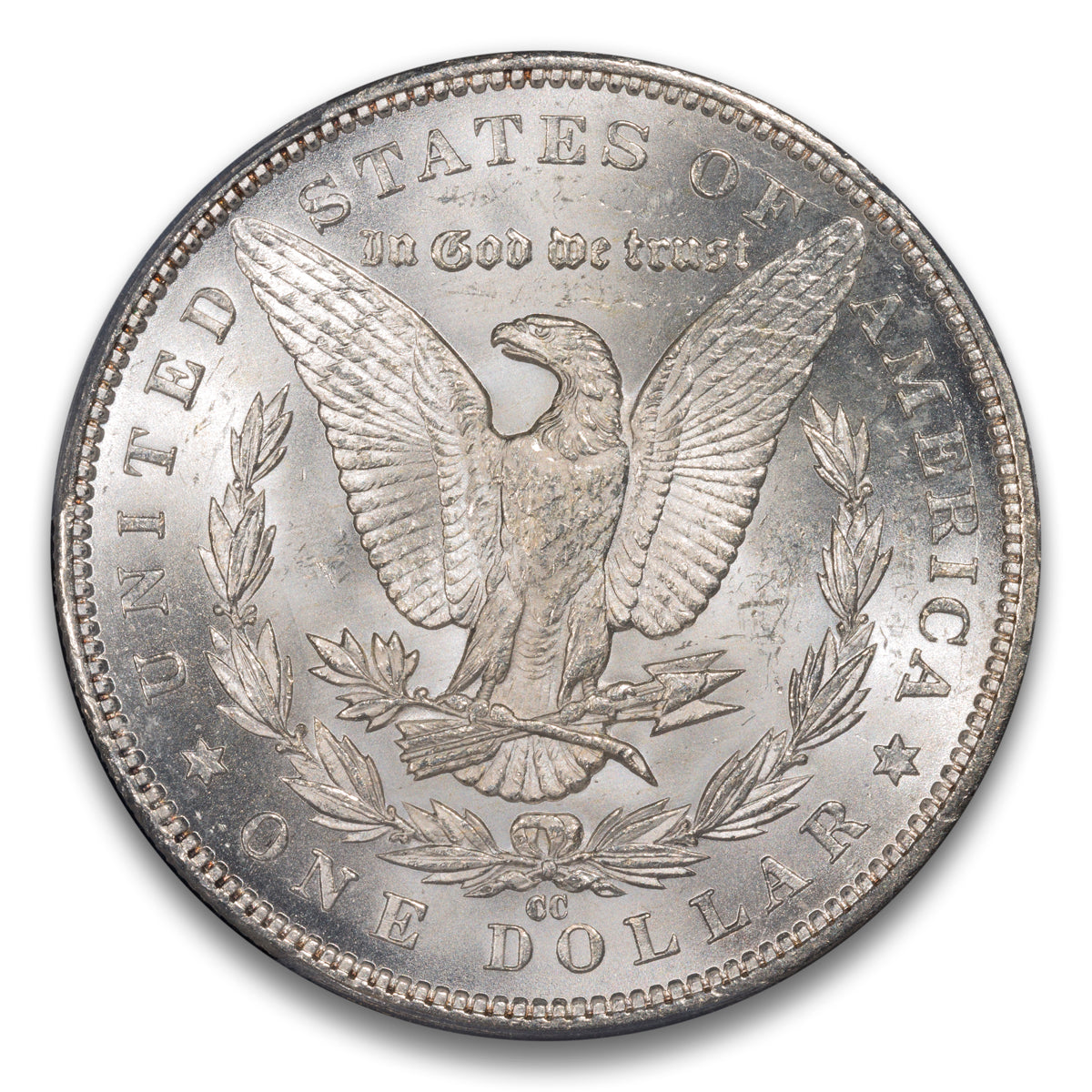 US $1 1891CC PCGS MS-64