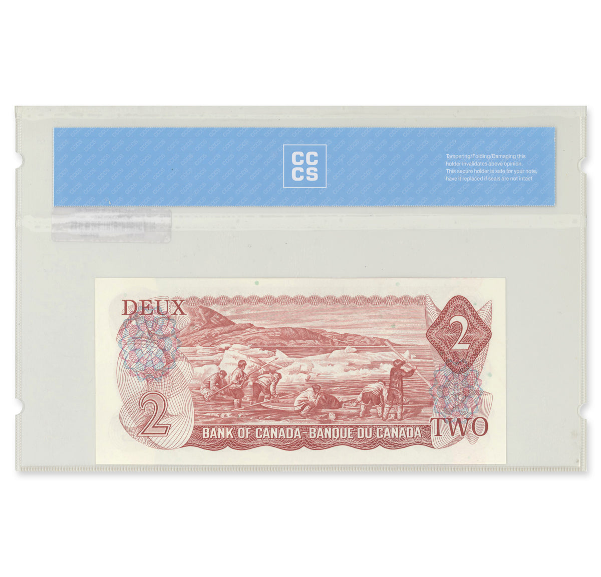 $2 1974 BC-47a Lawson-Bouey Prefix BC CCCS GUNC-65