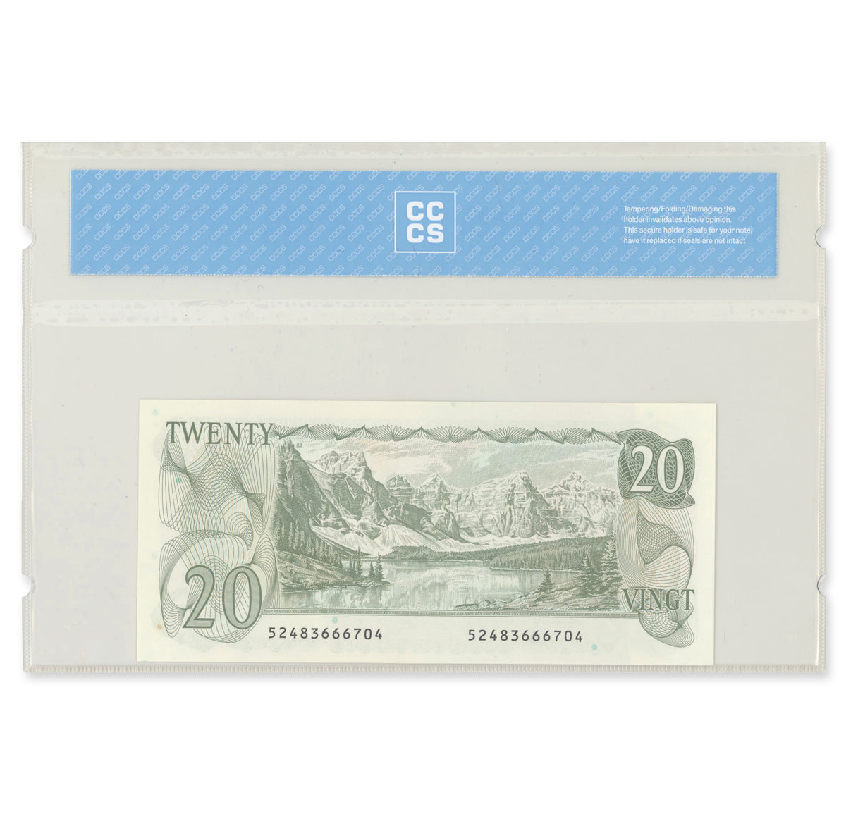 $20 1979 BC-54c 2 Consecutive Thiessen-Crow CCCS GUNC-65