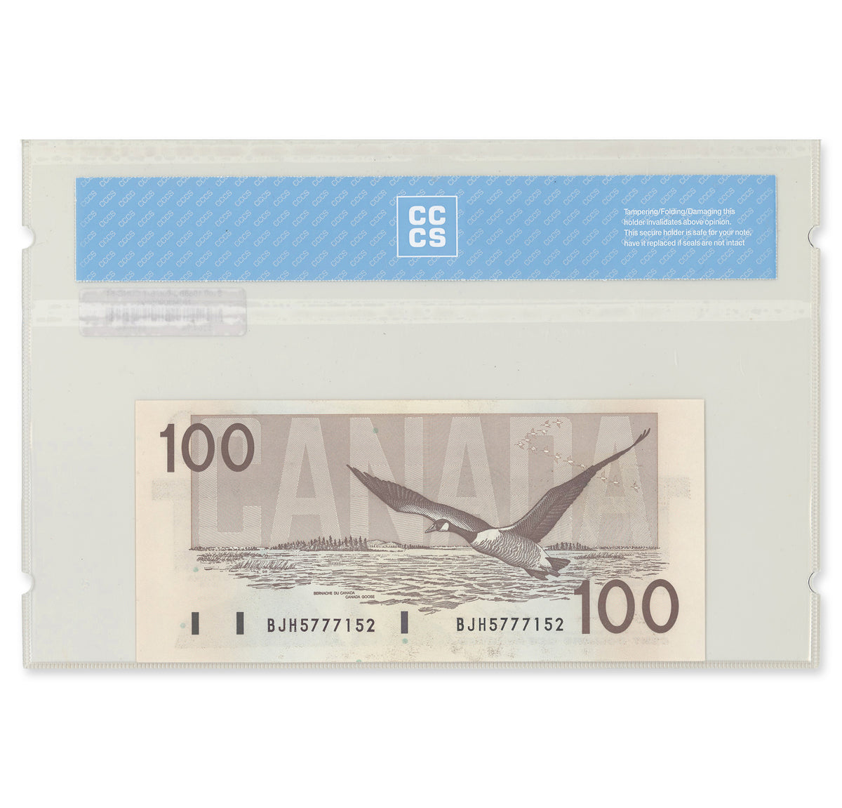 $100 1988 BC-60b Bonin-Thiessen Prefix BJH CCCS CUNC-64