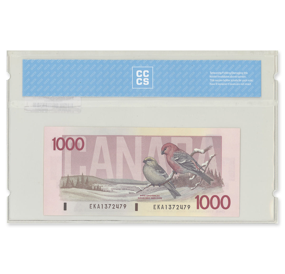 $1000 1988 BC-61a Thiessen-Crow Prefix EKA CCCS GUNC-65