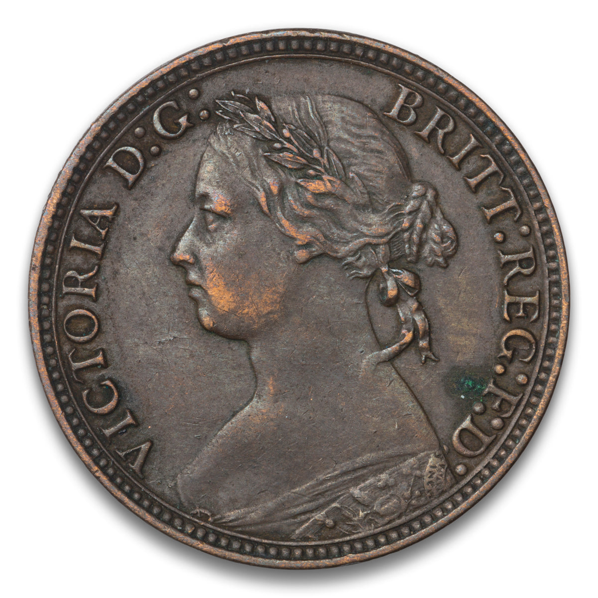 Great Britain Base 1 Farthing 1881