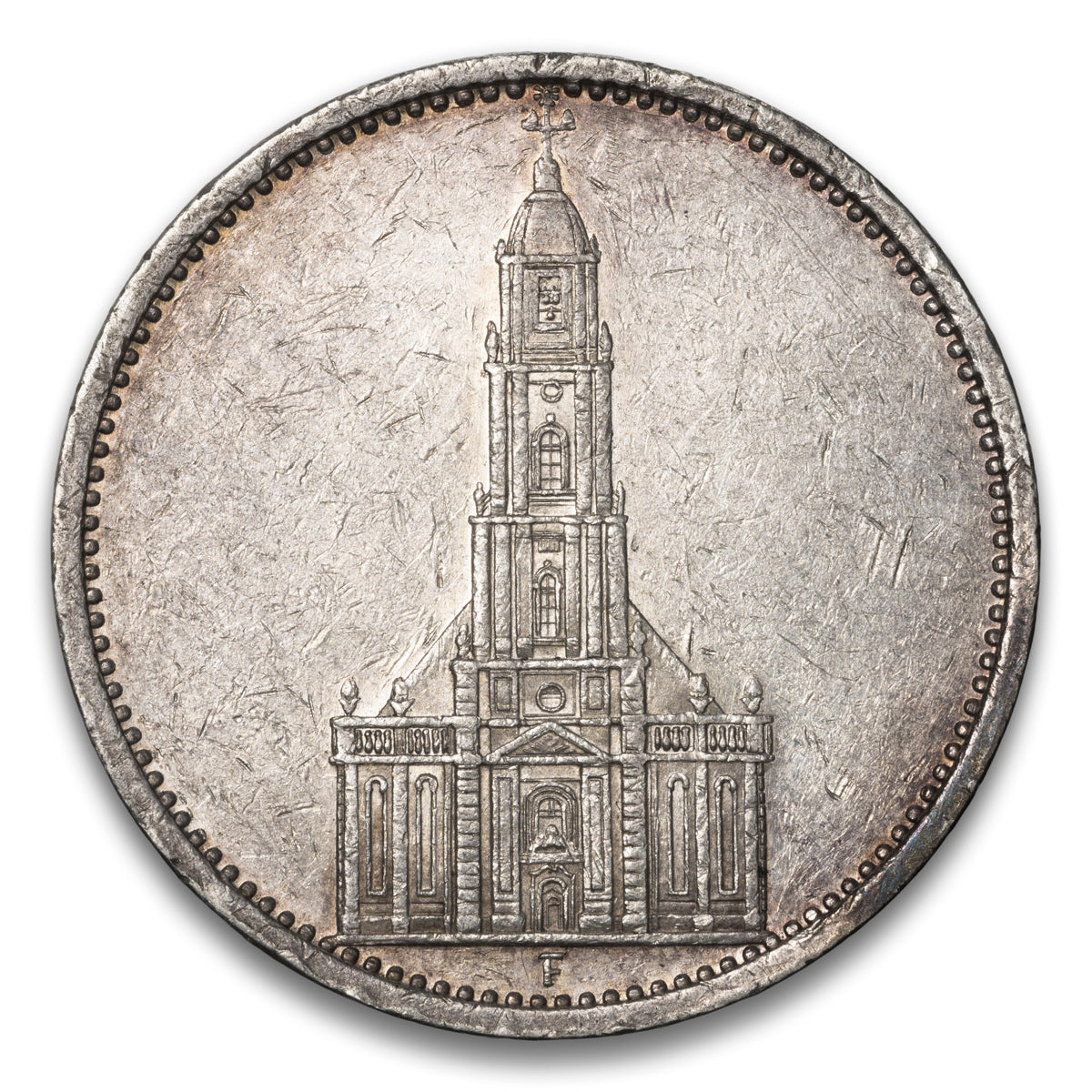Germany Silver 5 Reichsmark 1934 F