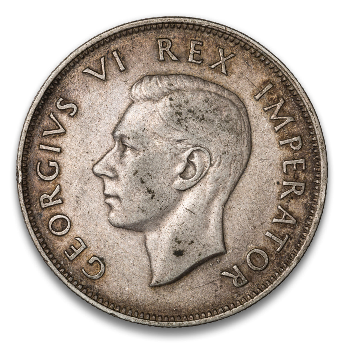 South Africa Silver 2 1/2 Shillings 1942