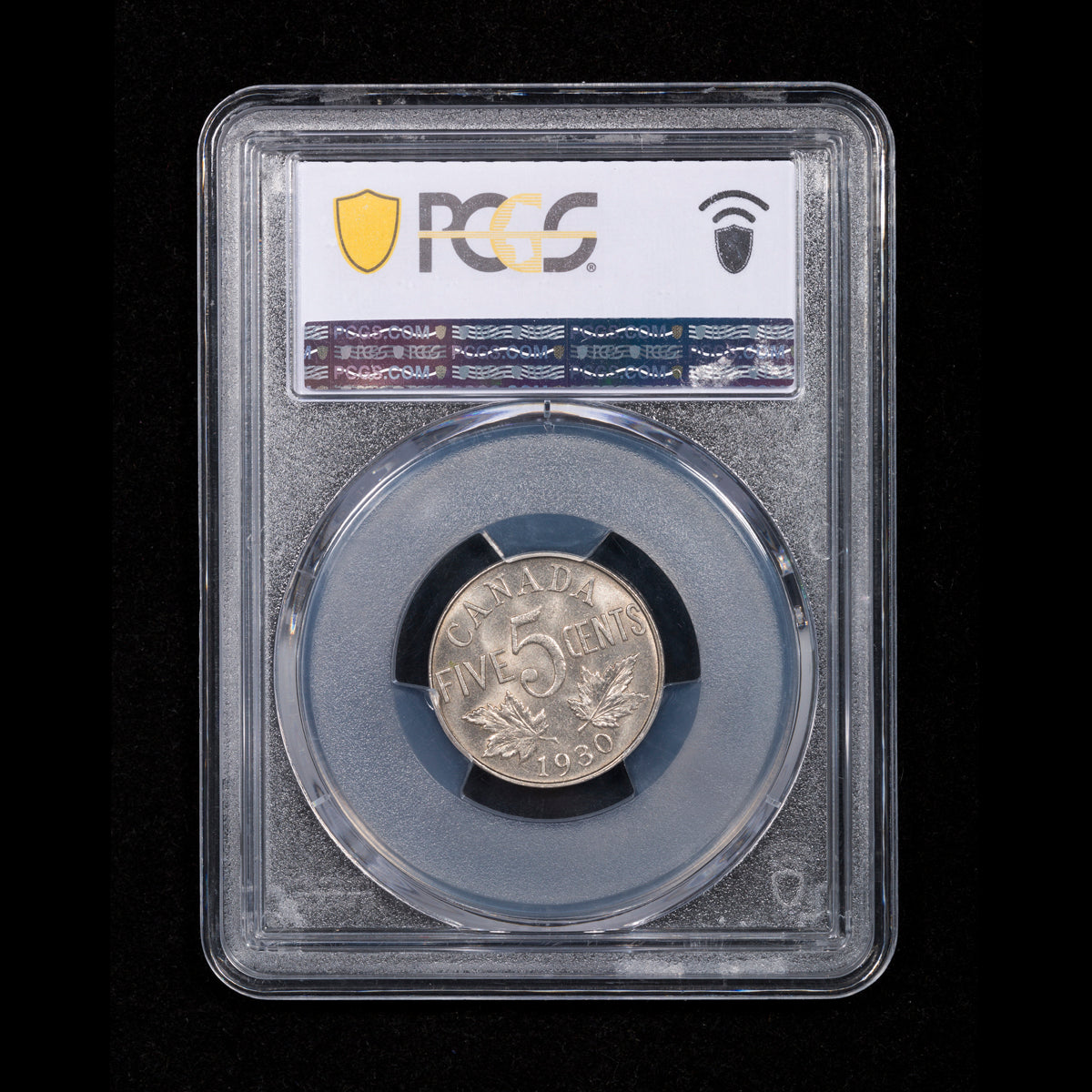 5 Cent 1930 PCGS AU-58