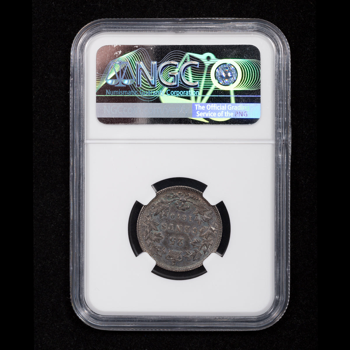 25 Cent 1870 NGC EF-40