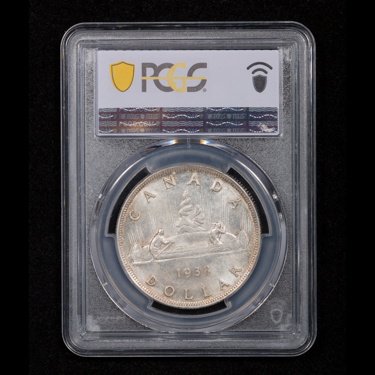 $1 1938 PCGS AU-55