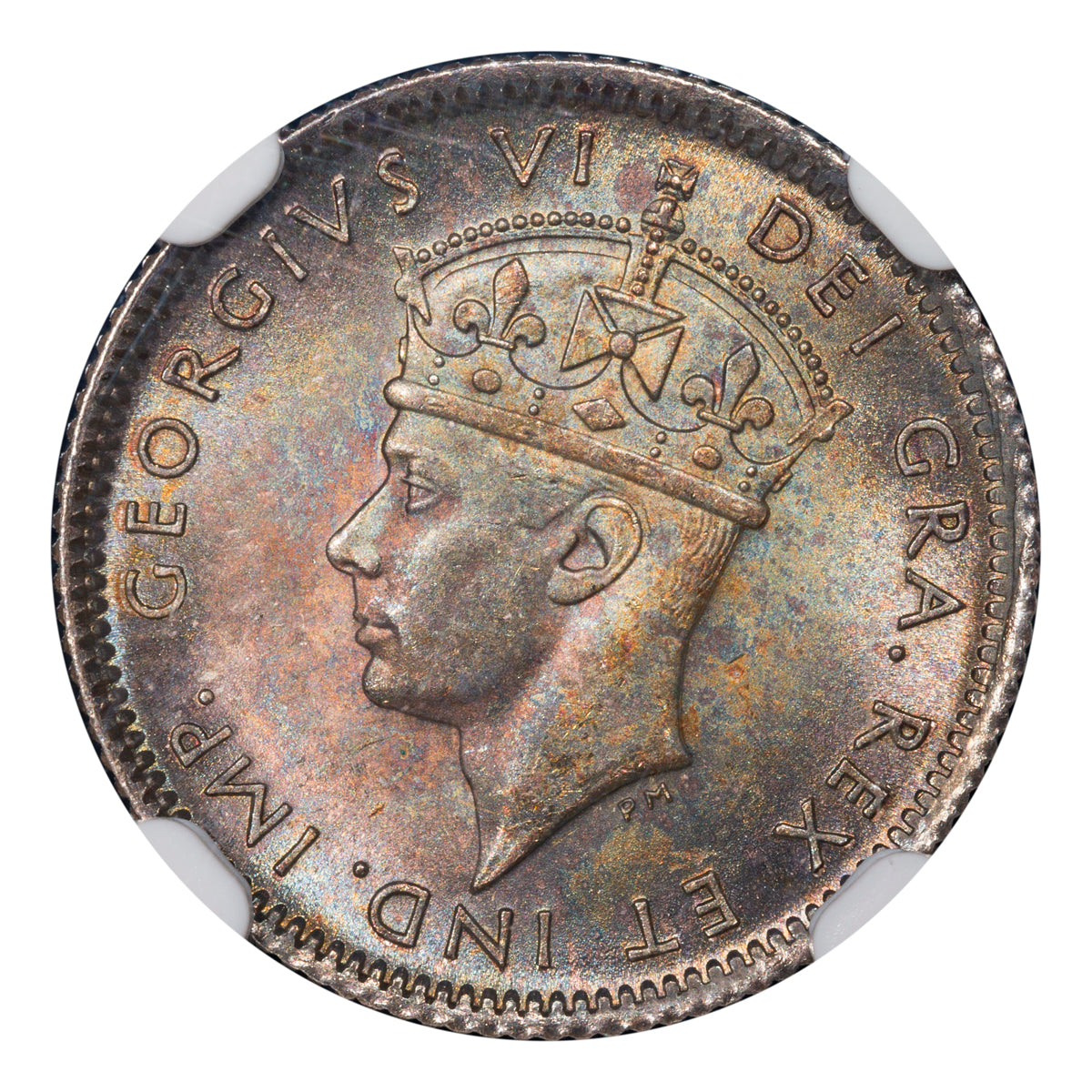 NFLD 10 Cent 1941C NGC MS-64