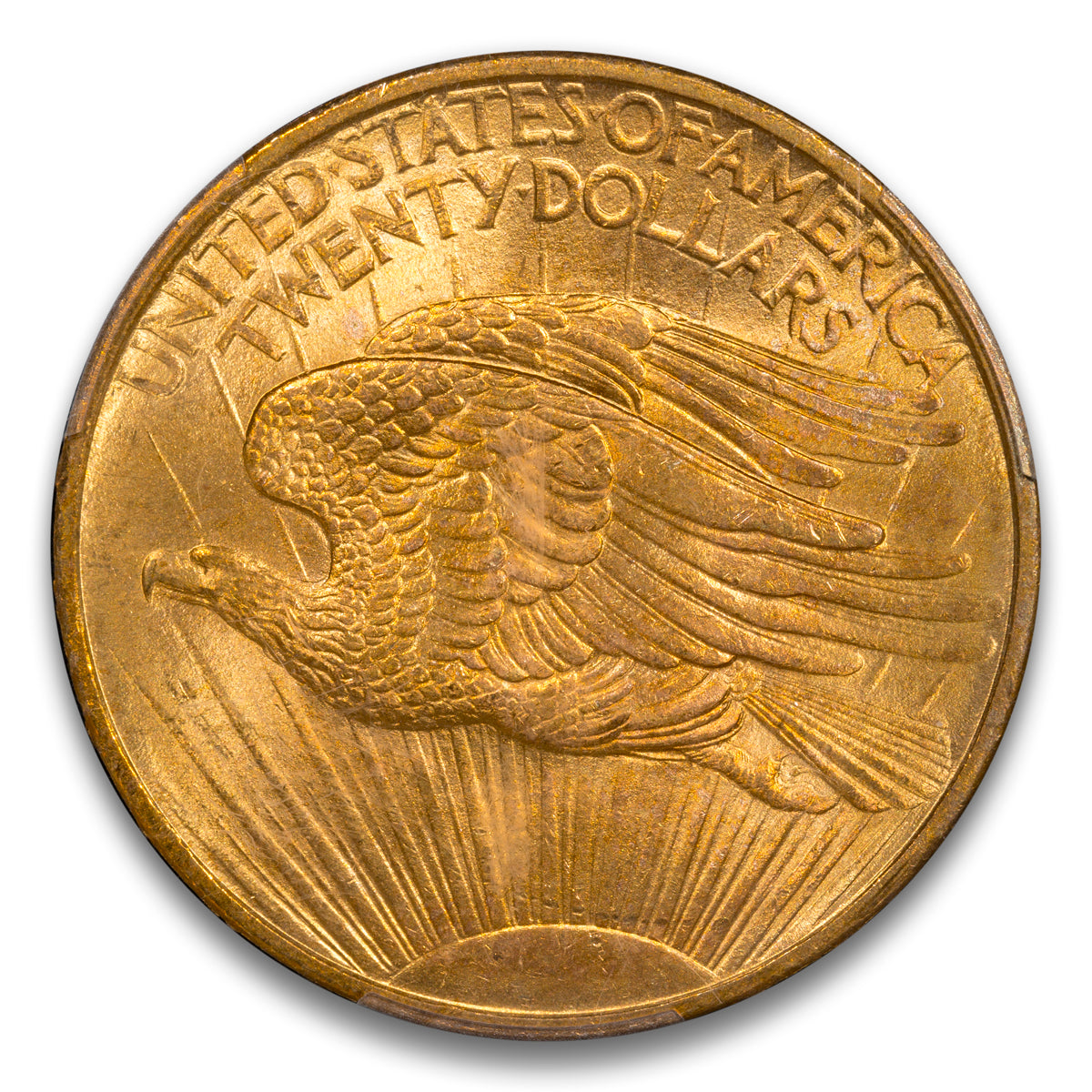 US $20 1908 PCGS MS-66