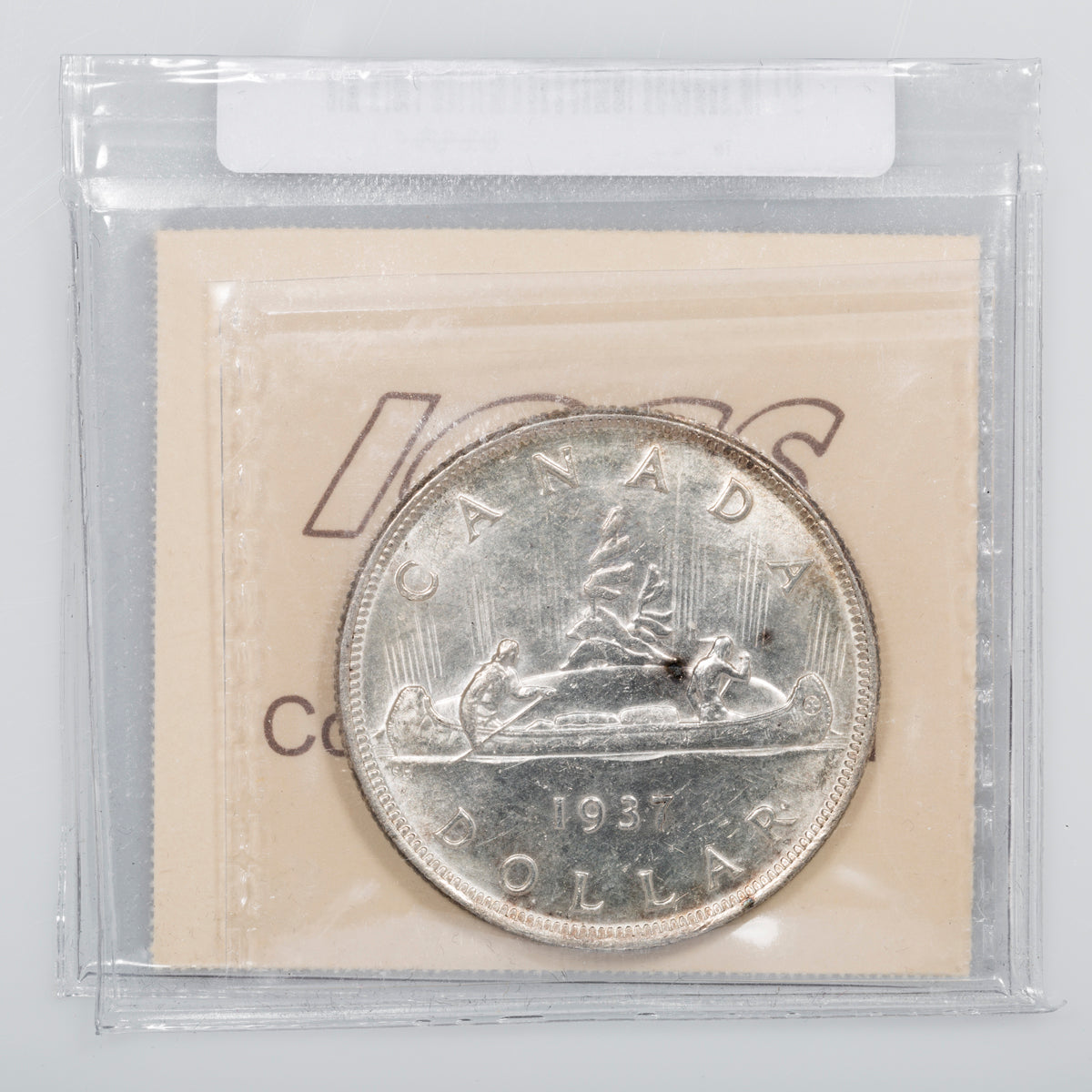 $1 1937 ICCS MS-63