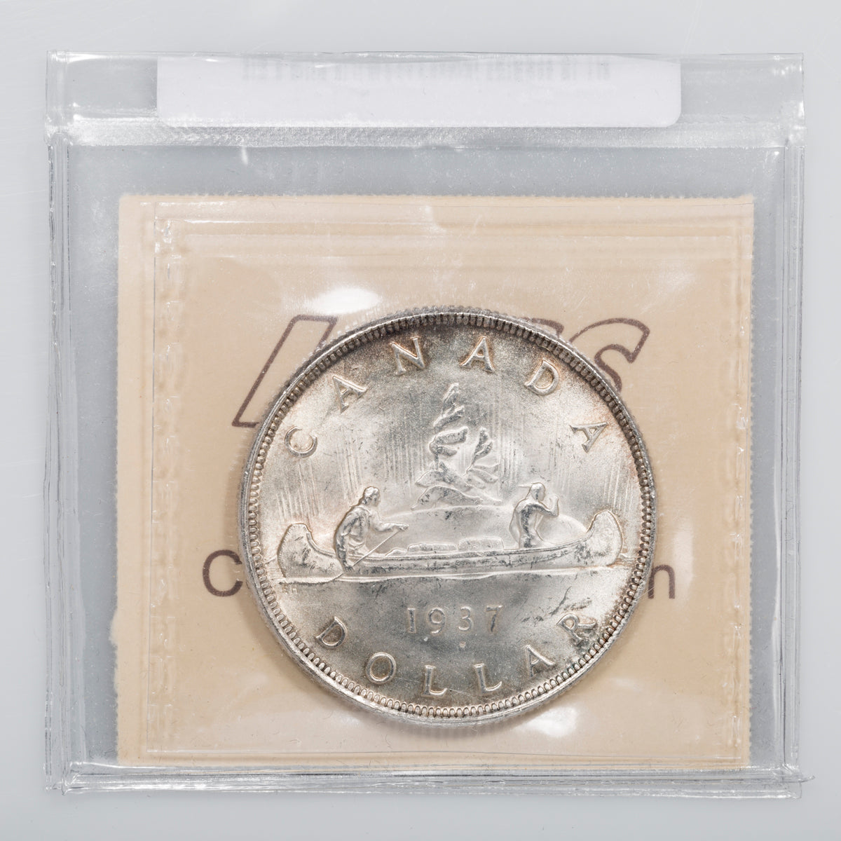 $1 1937 ICCS MS-63