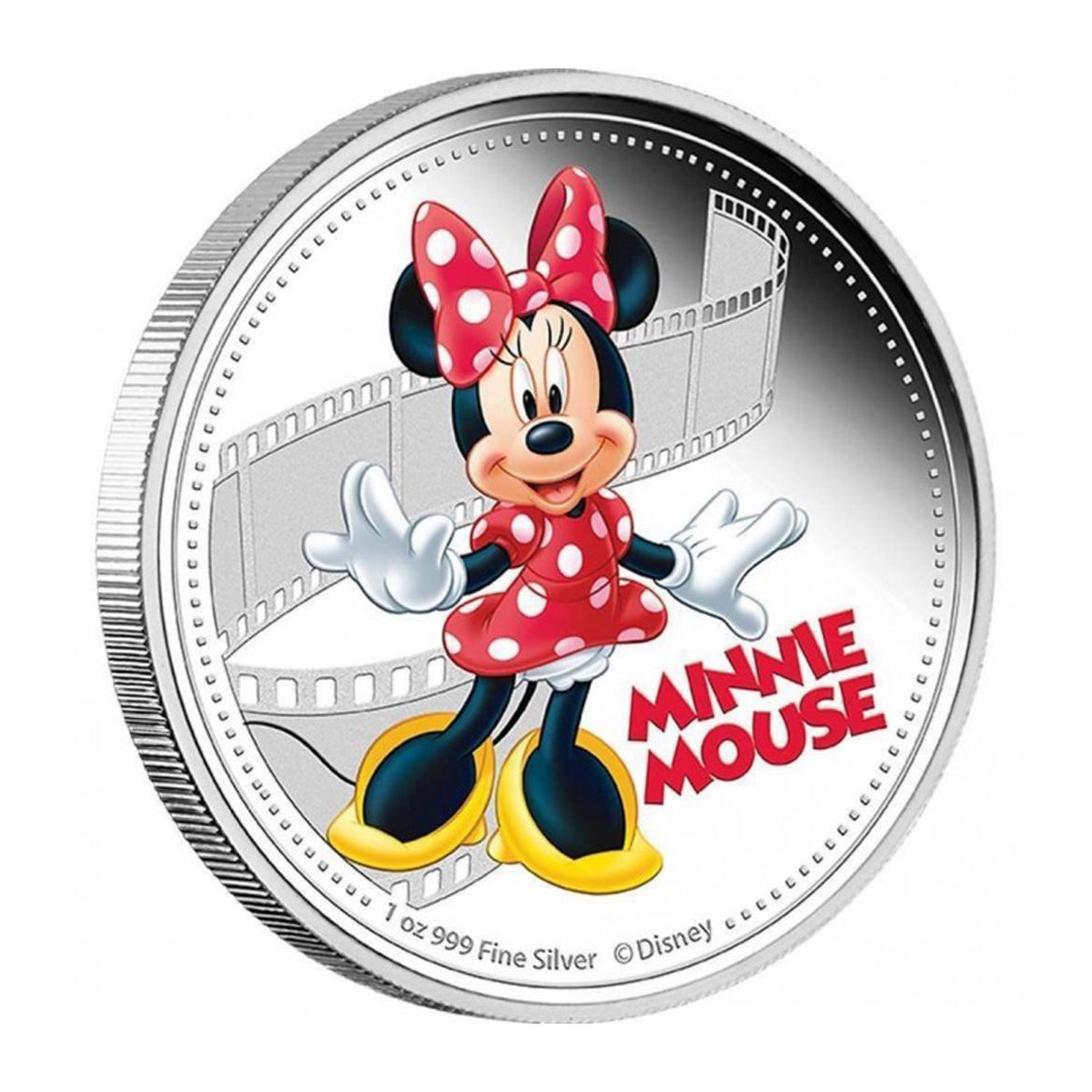 2014 $2 Disney Mickey & Friends: Minnie Mouse - Pure Silver Coin
