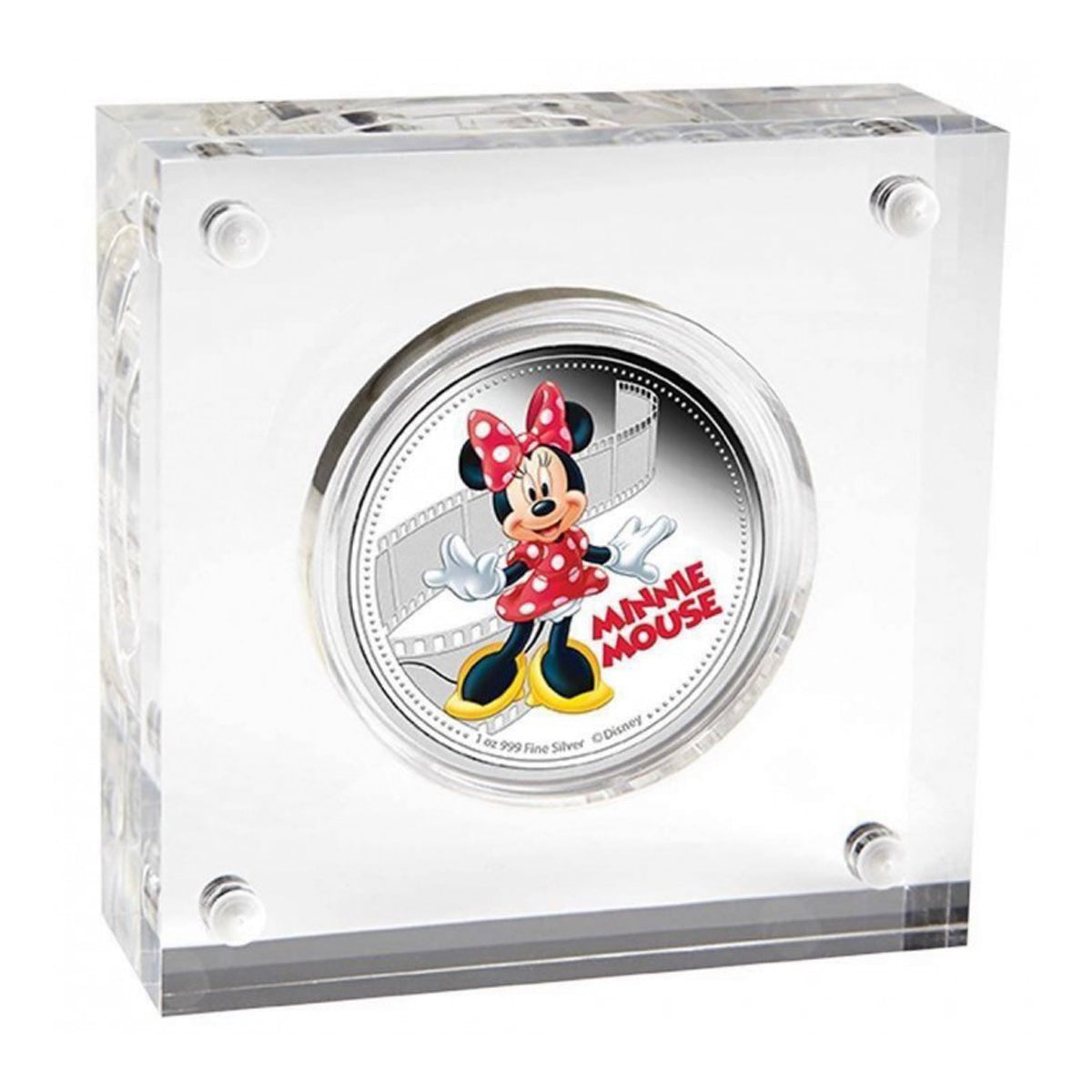 2014 $2 Disney Mickey & Friends: Minnie Mouse - Pure Silver Coin