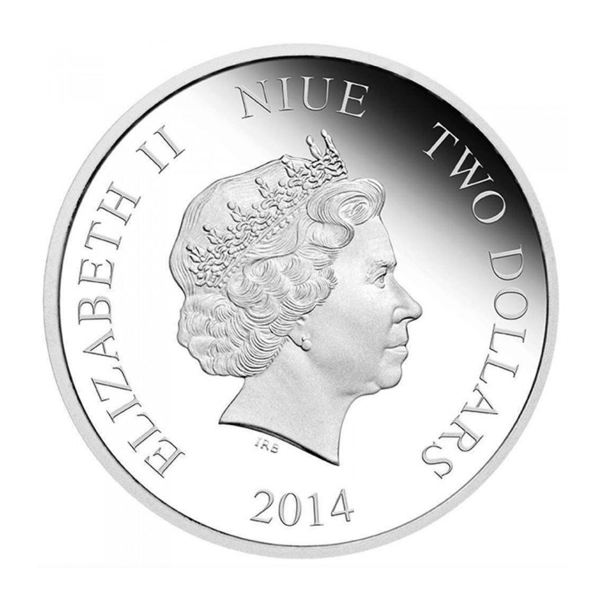 2014 $2 Disney Mickey & Friends: Pluto - Pure Silver Coin