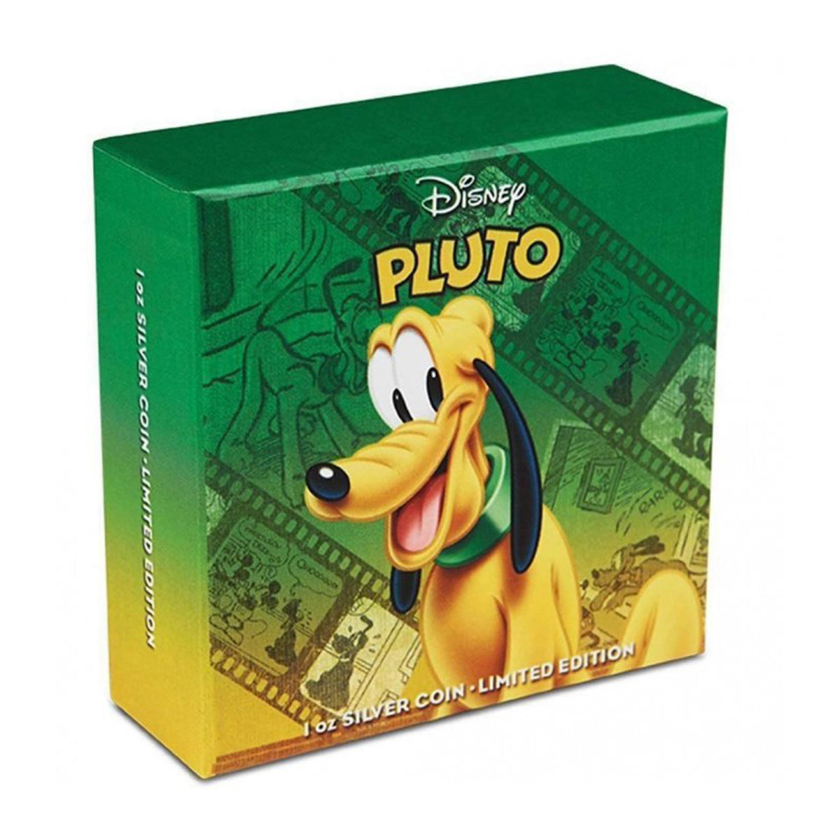 2014 $2 Disney Mickey & Friends: Pluto - Pure Silver Coin