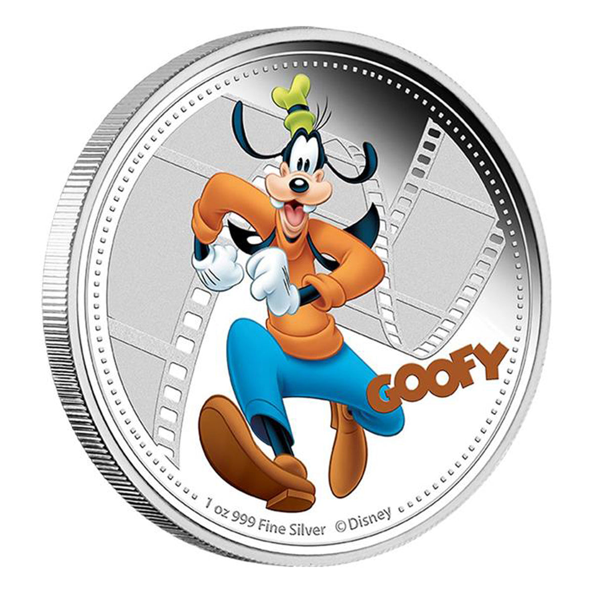 2014 $2 Disney Mickey & Friends: Goofy - Pure Silver Coin