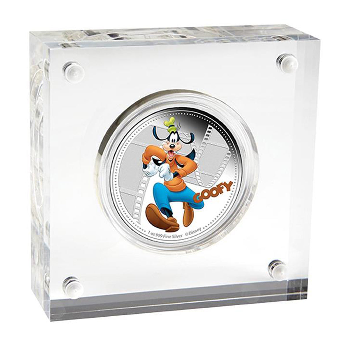 2014 $2 Disney Mickey & Friends: Goofy - Pure Silver Coin