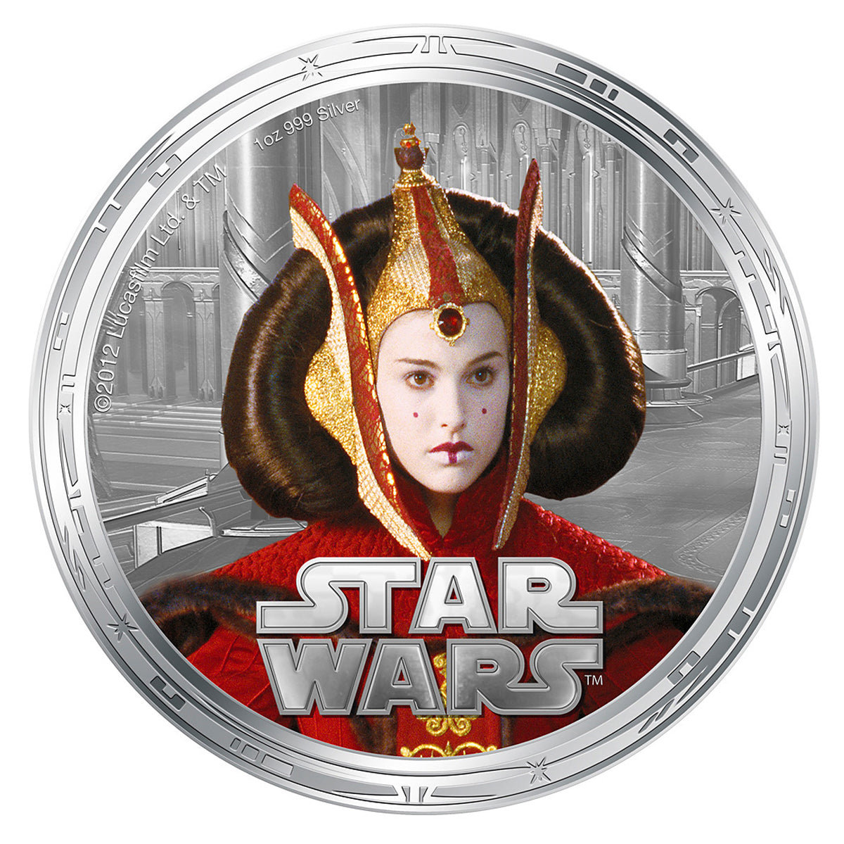 2012 Star Wars: Millennium Falcon - Pure Silver Coin Set