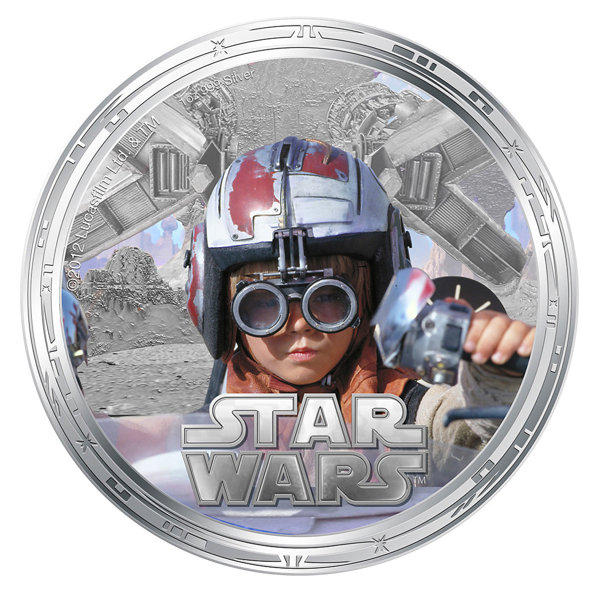 2012 Star Wars: Millennium Falcon - Pure Silver Coin Set