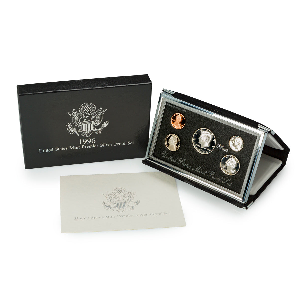 1996 United States Premier - Pure Silver Proof Set