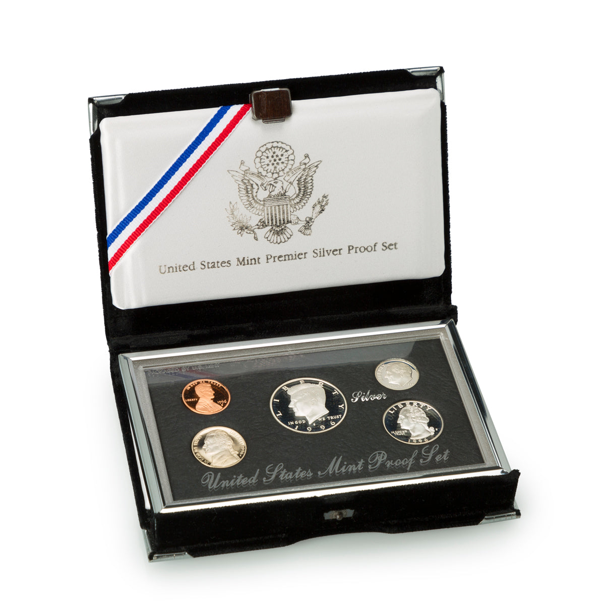 1996 United States Premier - Pure Silver Proof Set