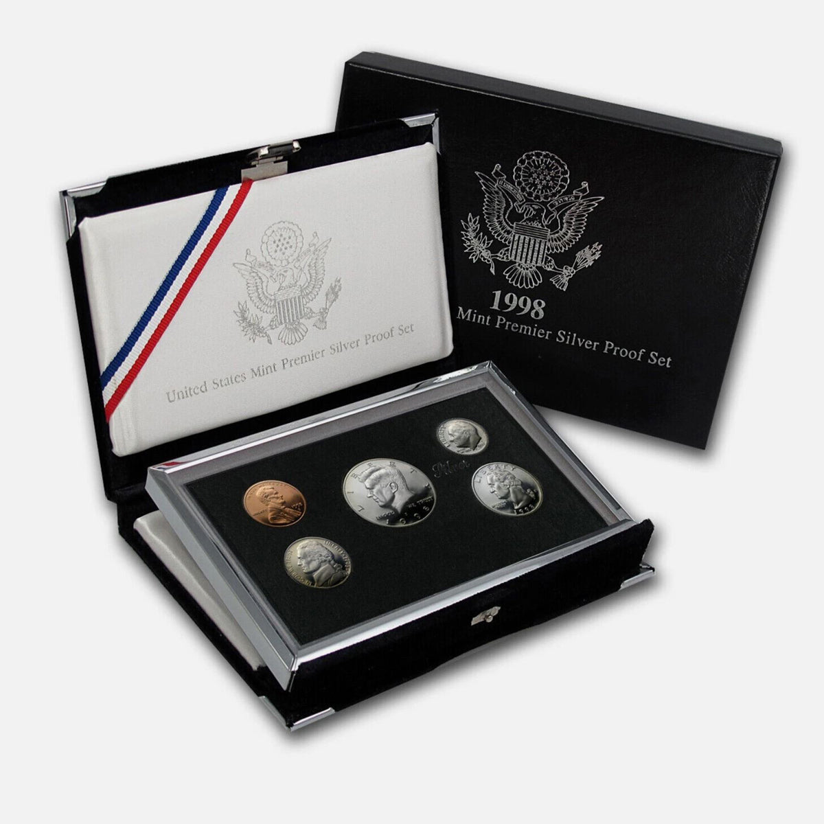 1998 United States Premier - Pure Silver Proof Set
