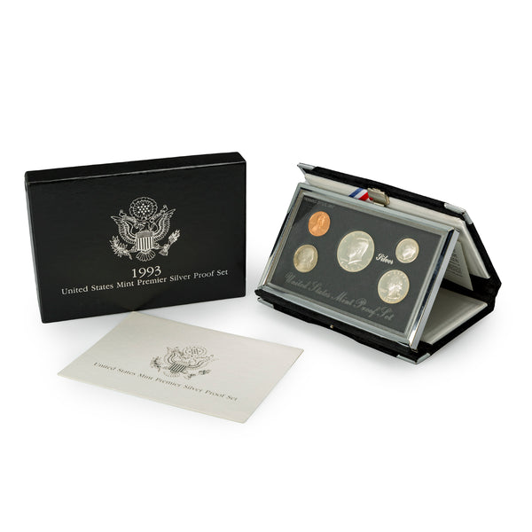 1993 United States Premier - Pure Silver Proof Set