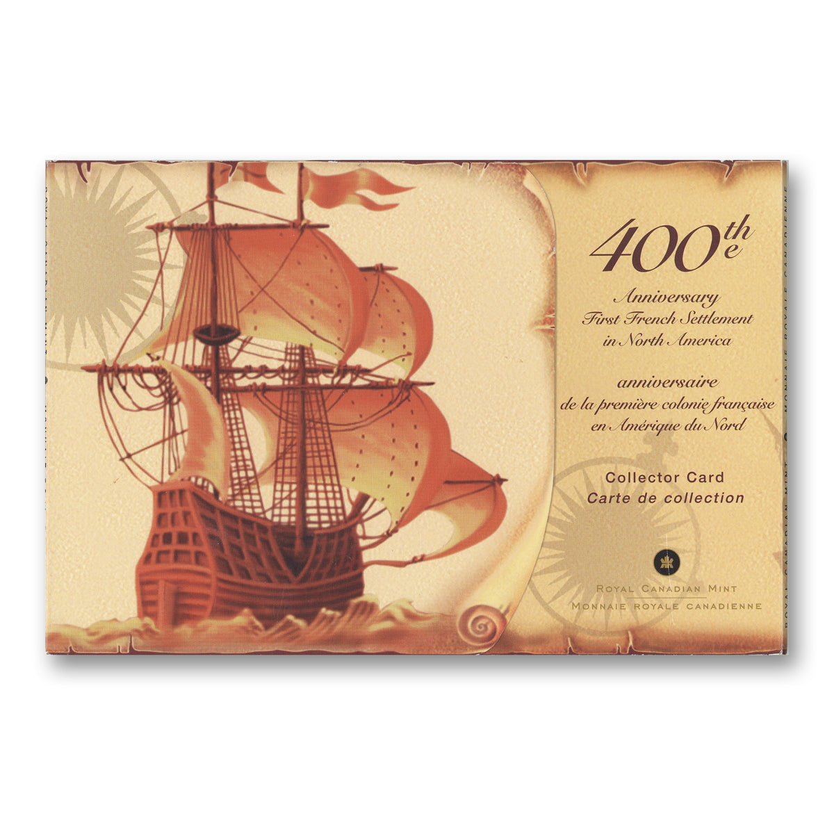 2004 400th Anniversary of the First French Settlement in North America - Coin Set