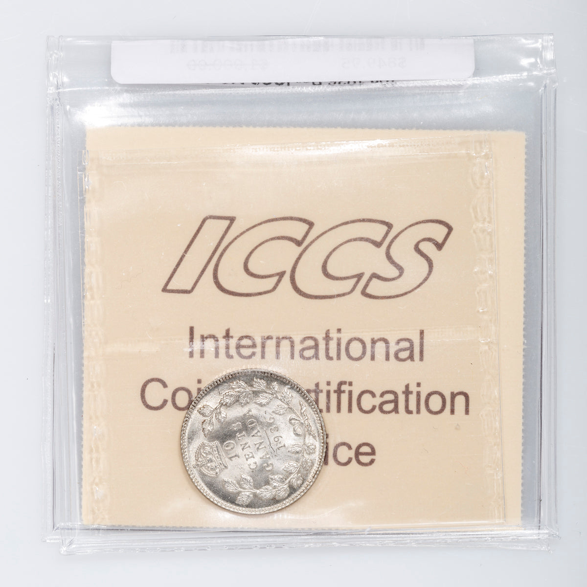 10 Cent 1936 Bar ICCS MS-64
