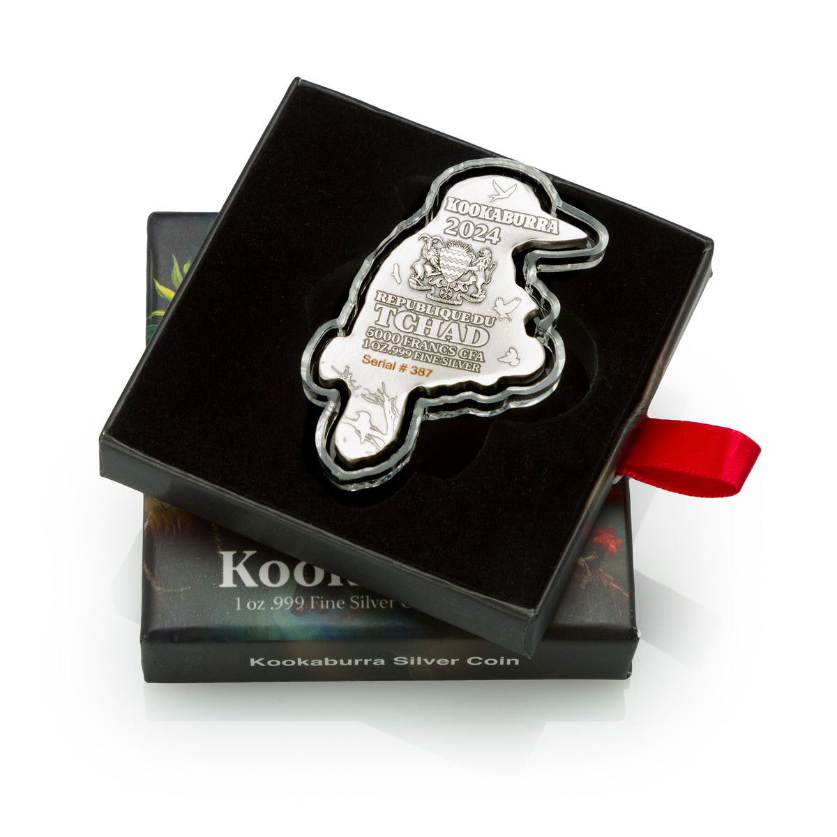 2024 5000 Francs Kookaburra - Pure Silver Coin