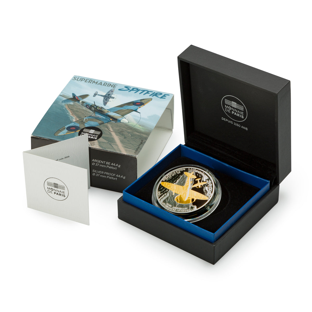 2020 20 Euros Spitfire: Battle of Britain - Pure Silver Coin