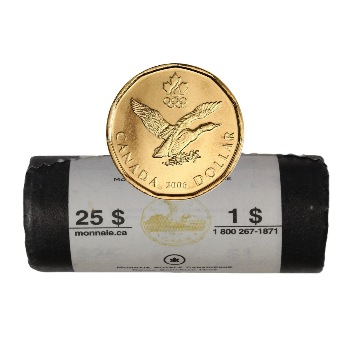 2006 $1 Lucky Loonie - Coin Roll