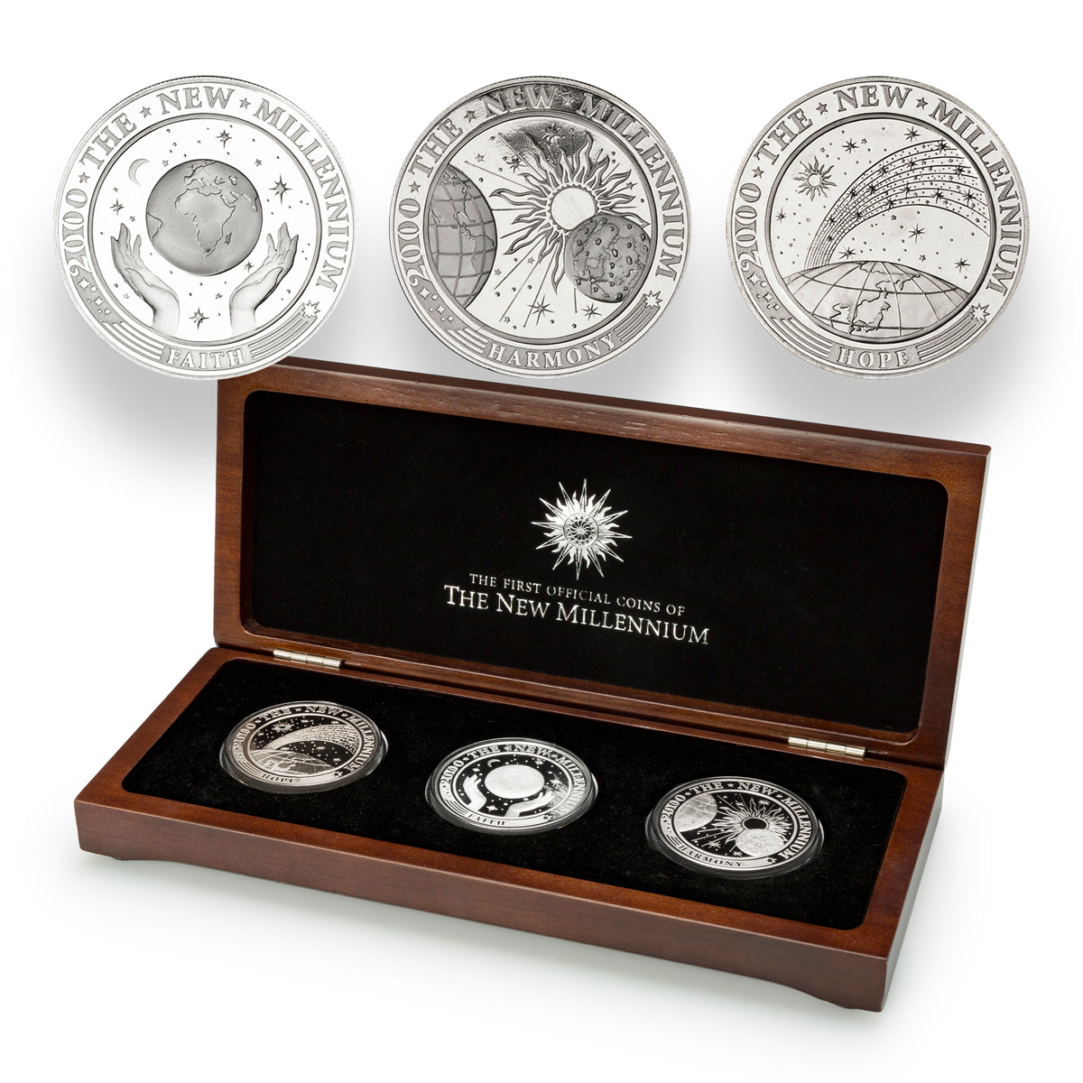 2000 The First Official Coins of the New Millennium - Coin Set
