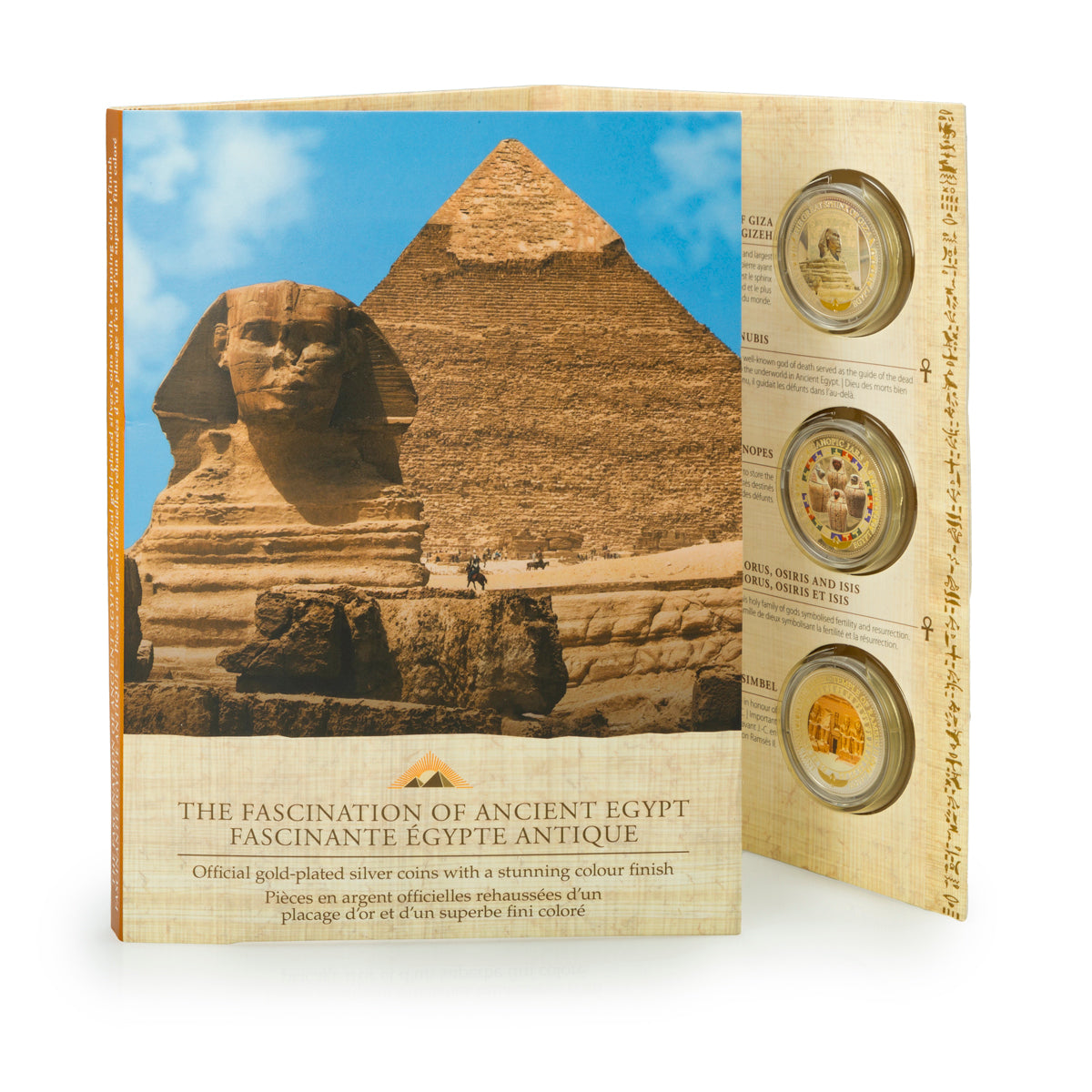 2015 $2 The Fascination of Ancient Egypt - Sterling Silver Coin Set
