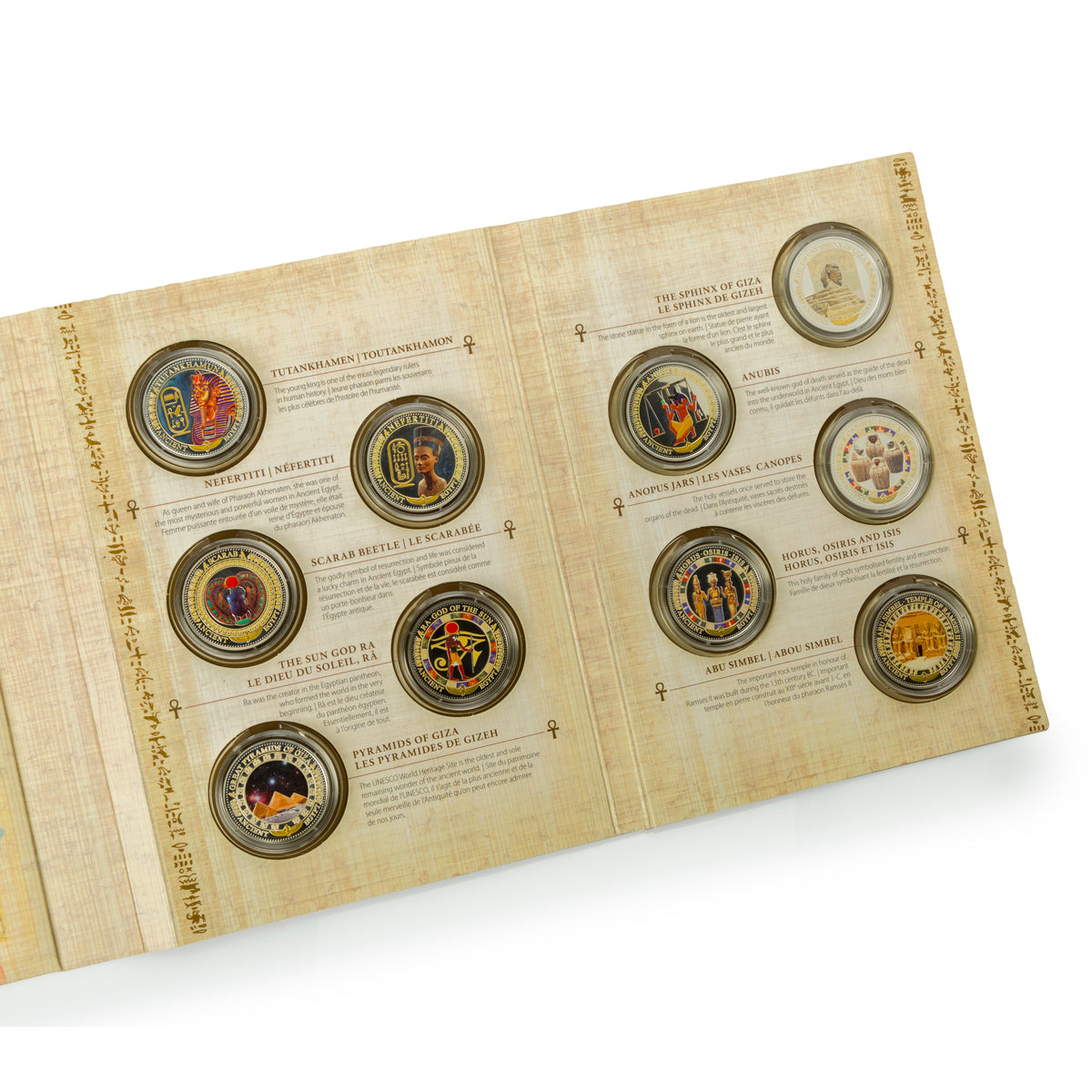 2015 $2 The Fascination of Ancient Egypt - Sterling Silver Coin Set