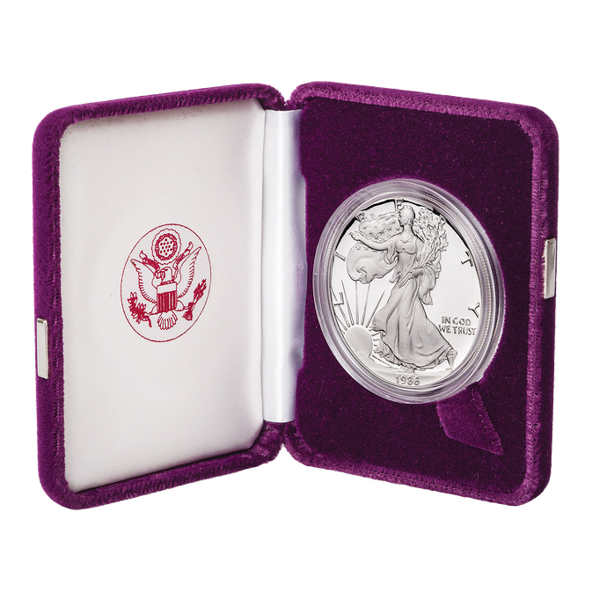 1986 $1 American Eagle - Pure Silver Coin