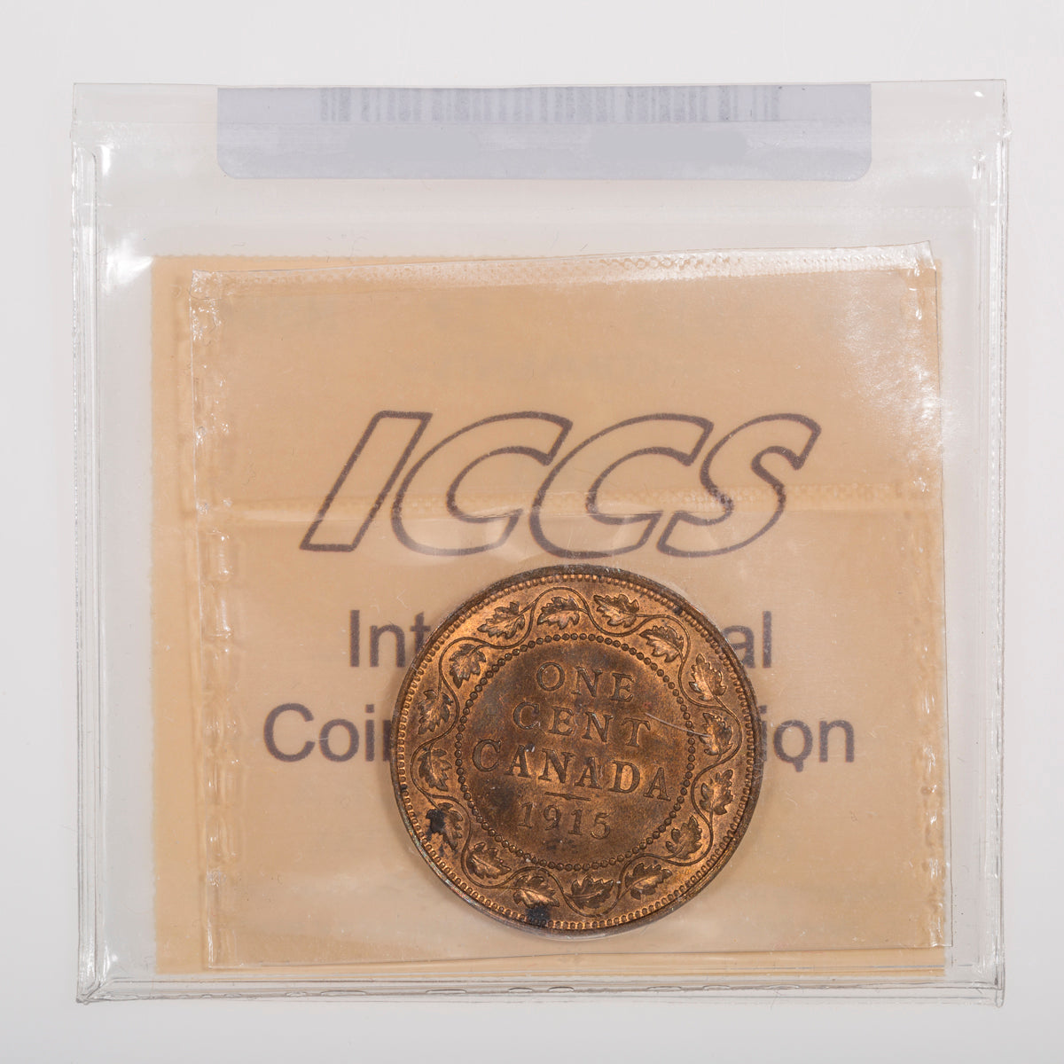 1 Cent 1915 ICCS MS-64 Red