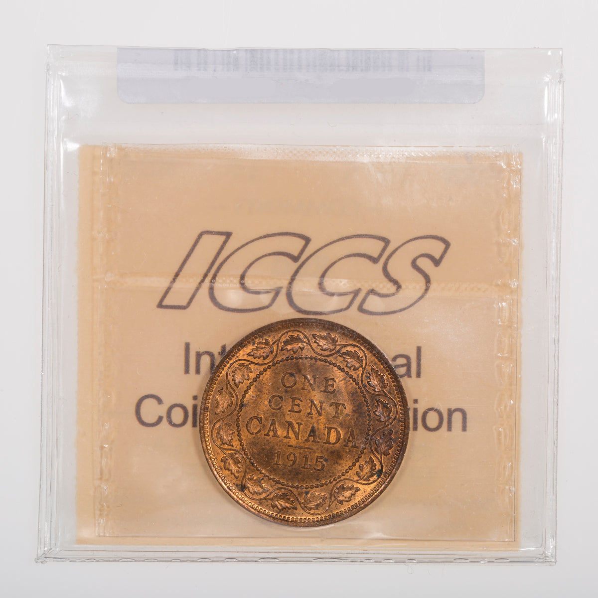 1 Cent 1915 ICCS MS-64 Red