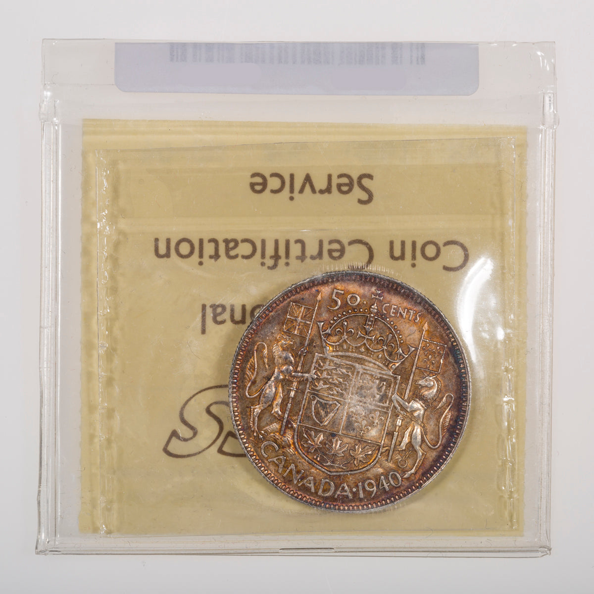 50 Cent 1940 ICCS MS-64