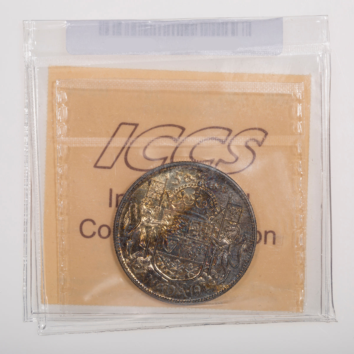 50 Cent 1945 ICCS MS-64